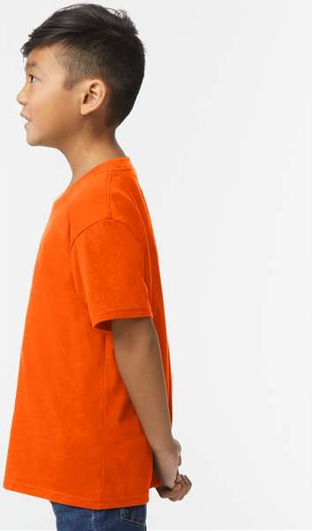 Orange Softstyle® Youth Midweight T-Shirt - 65000B