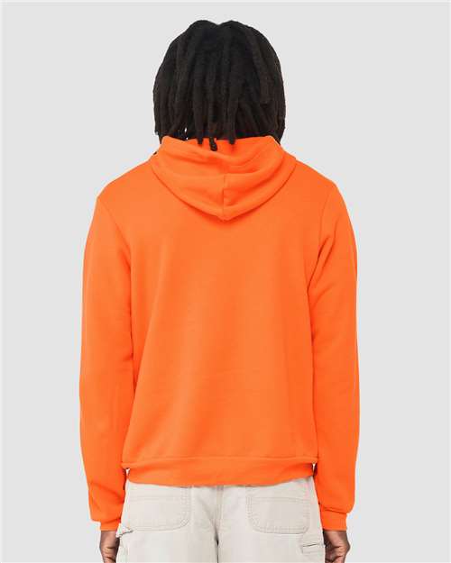 Orange Sponge Fleece Hoodie - 3719