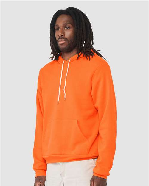 Orange Sponge Fleece Hoodie - 3719