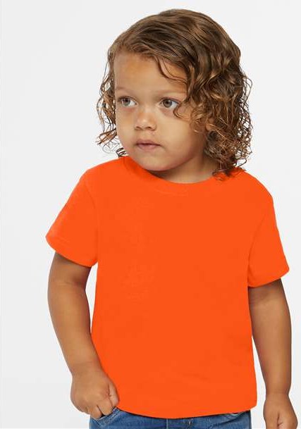 Orange Toddler Cotton Jersey Tee - 3301T