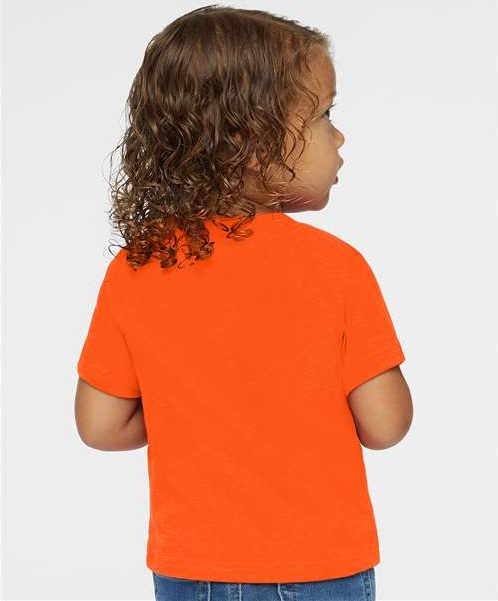 Orange Toddler Cotton Jersey Tee - 3301T