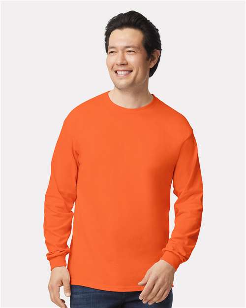 Orange Ultra Cotton® Long Sleeve T-Shirt - 2400