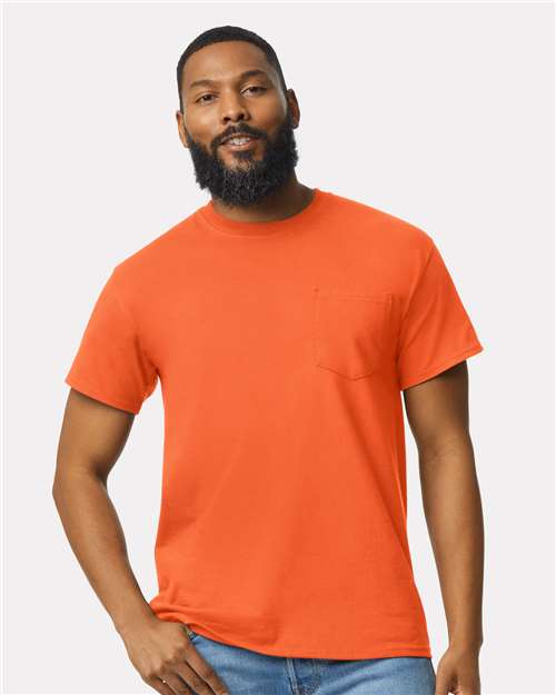 Orange Ultra Cotton® Pocket T-Shirt - 2300