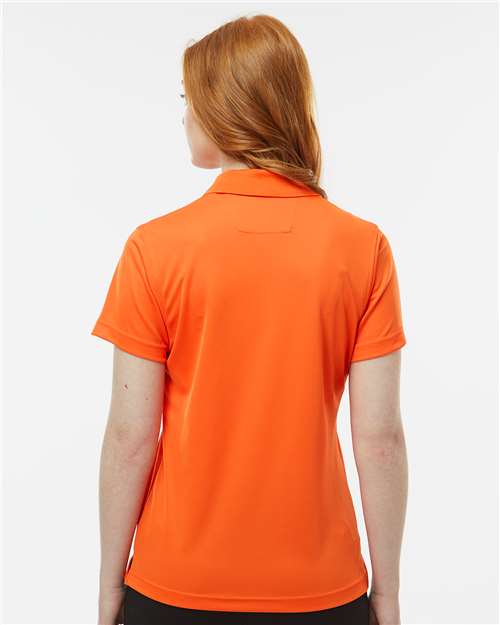 Orange Women's Saratoga Performance Mini Mesh Polo - 104