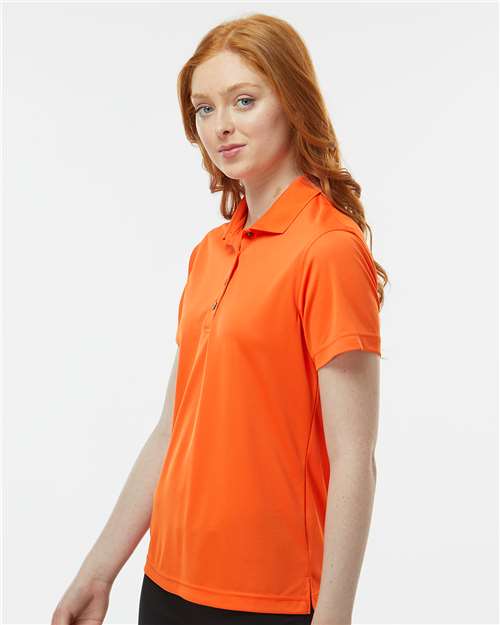 Orange Women's Saratoga Performance Mini Mesh Polo - 104