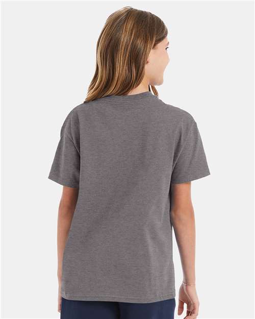 Oxford Grey Authentic Youth T-Shirt - 5450