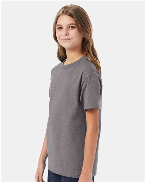 Oxford Grey Authentic Youth T-Shirt - 5450