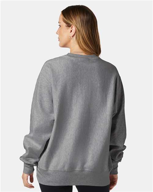 Oxford Grey Reverse Weave® Crewneck Sweatshirt - S149