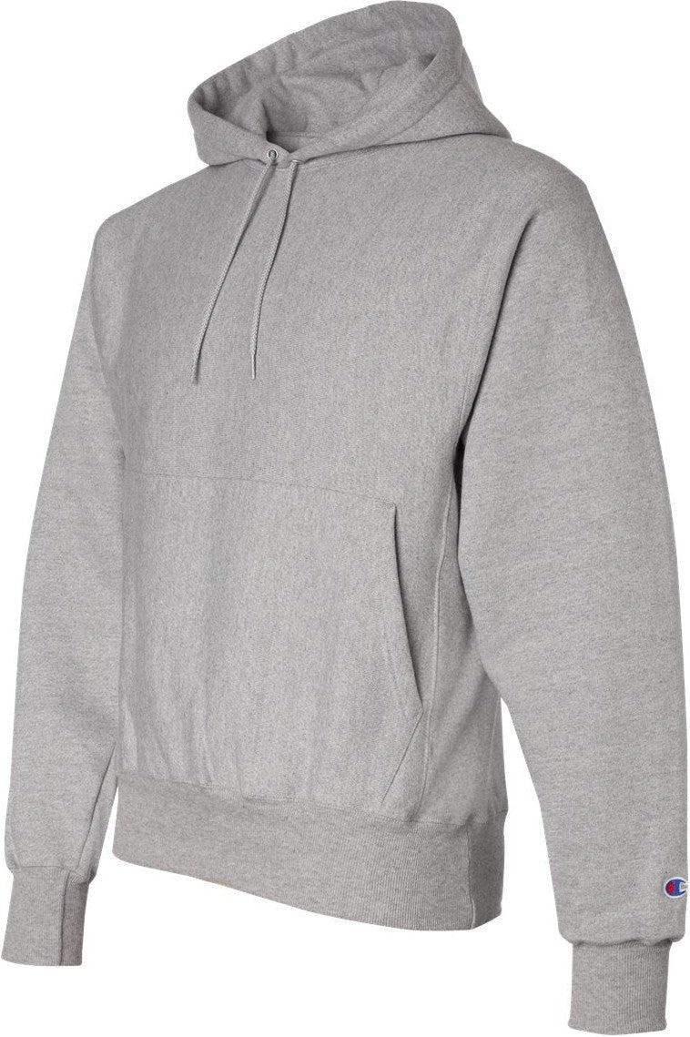 Oxford Grey Reverse Weave® Hooded Sweatshirt - S101
