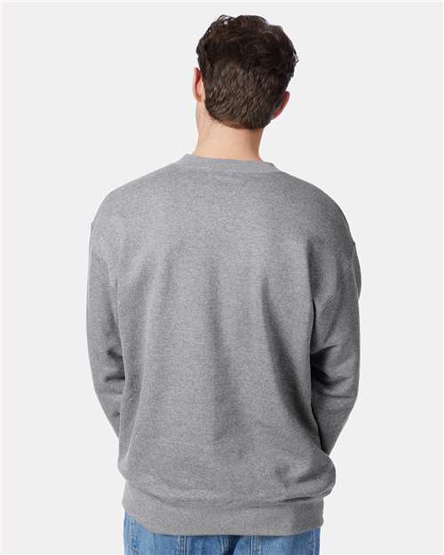 Oxford Grey Ultimate Cotton® Crewneck Sweatshirt - F260