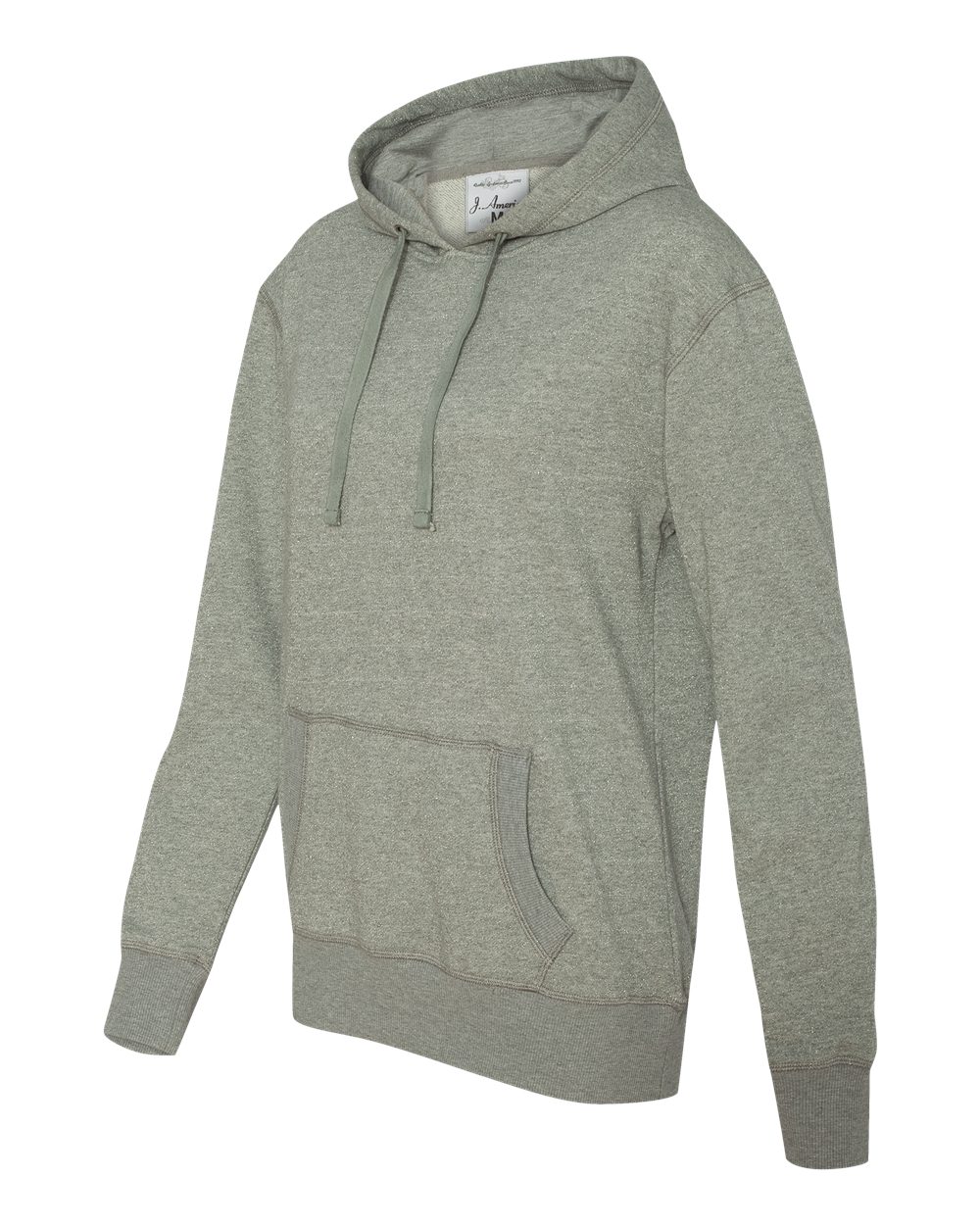 Oxford/ Silver Women’s Glitter French Terry Hooded Sweatshirt - 8860