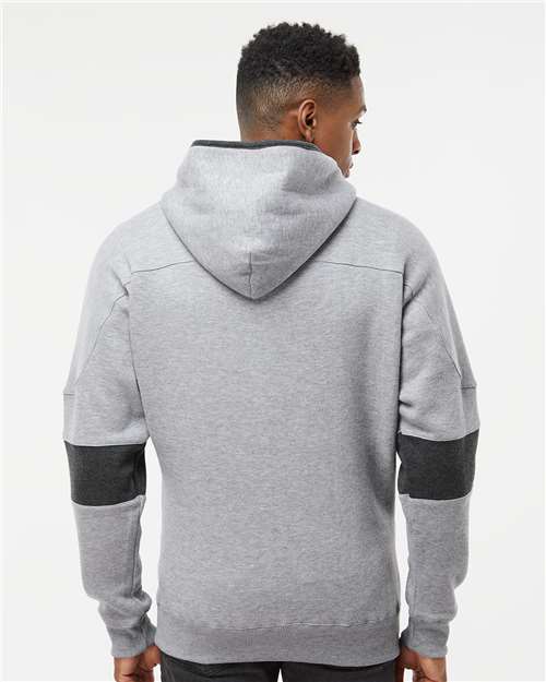 Oxford Sport Lace Colorblocked Fleece Hooded Sweatshirt - 8832