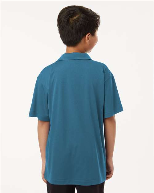 Pacific Blue Pro-Lock Youth Performance Polo - 41800Y