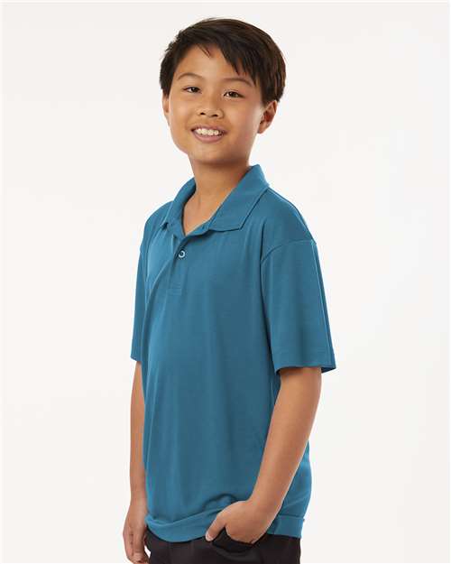 Pacific Blue Pro-Lock Youth Performance Polo - 41800Y