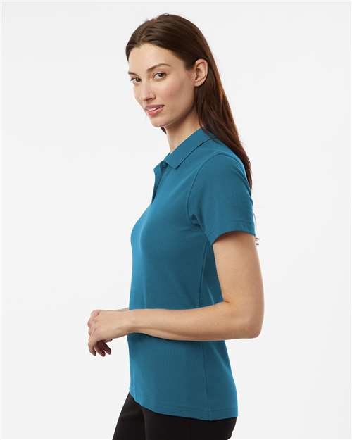 Pacific Blue Women's Pique Polo - 62800L