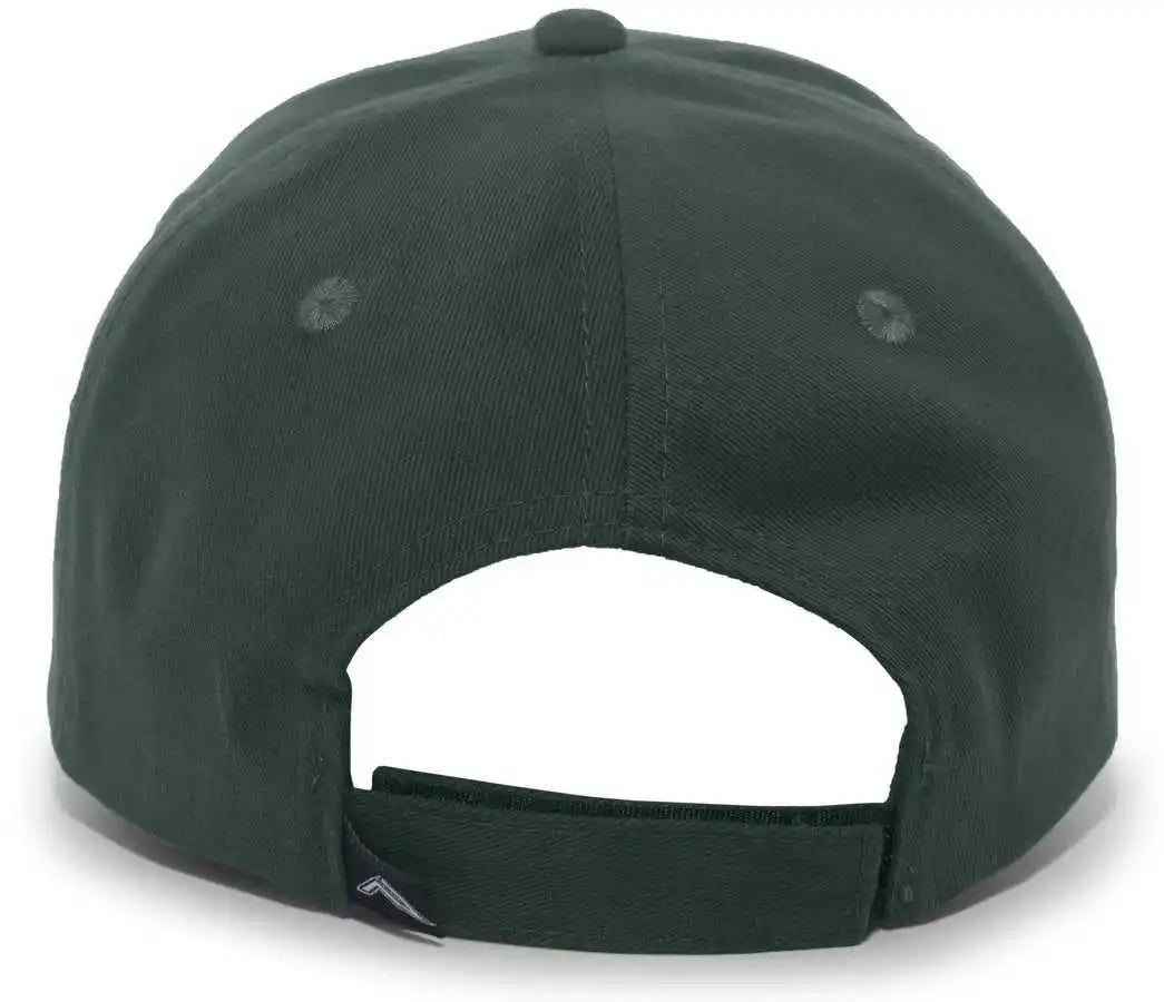 Pacific Headwear 101c Brushed Cotton Hook-and-loop Cap - Hunter - Forest / 7’’ - 7 7/8’’