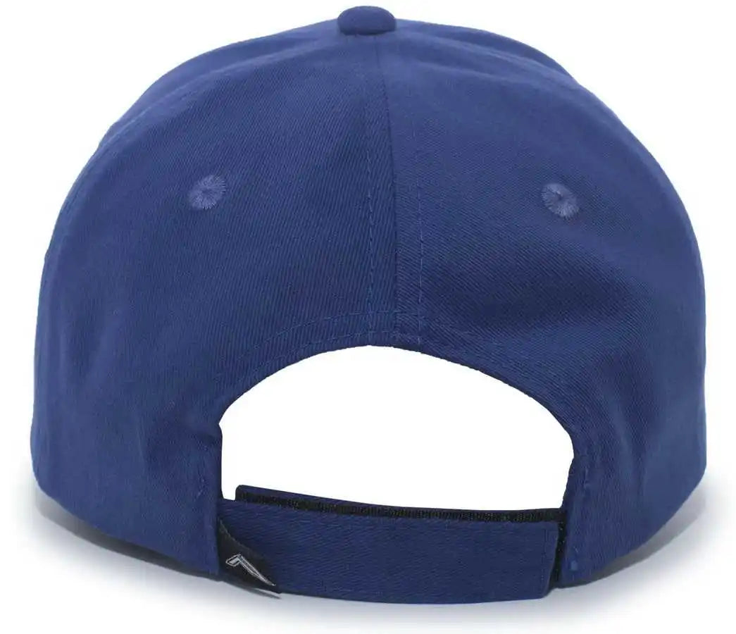 Pacific Headwear 101c Brushed Cotton Hook-and-loop Cap - Royal - 7’’ - 7 7/8’’