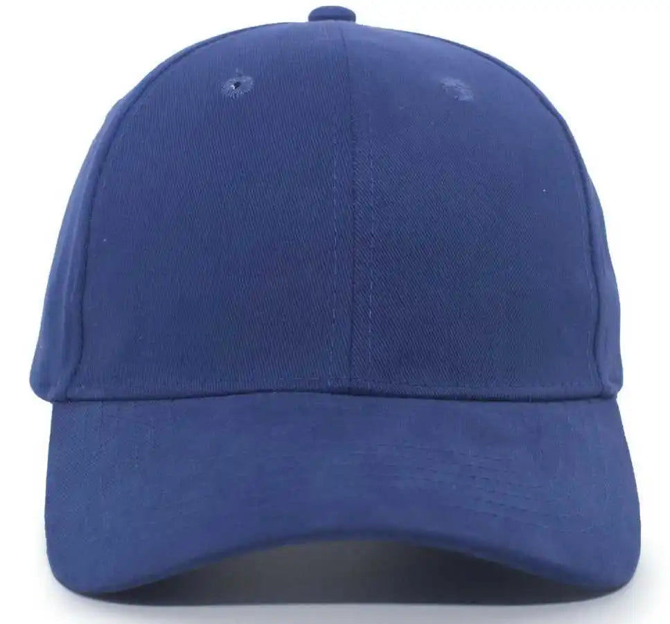 Pacific Headwear 101c Brushed Cotton Hook-and-loop Cap - Royal - 7’’ - 7 7/8’’