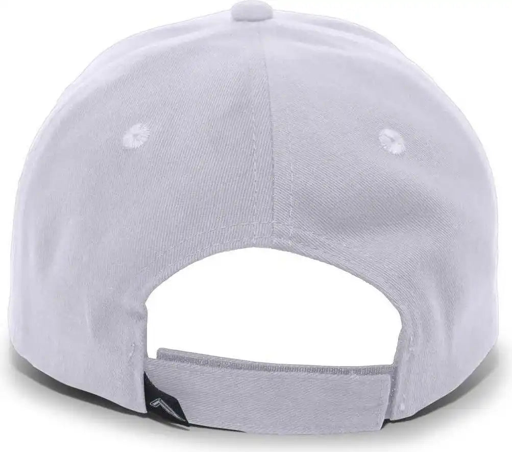 Pacific Headwear 101c Brushed Cotton Hook-and-loop Cap - Silver - Light Gray / 7’’ - 7 7/8’’
