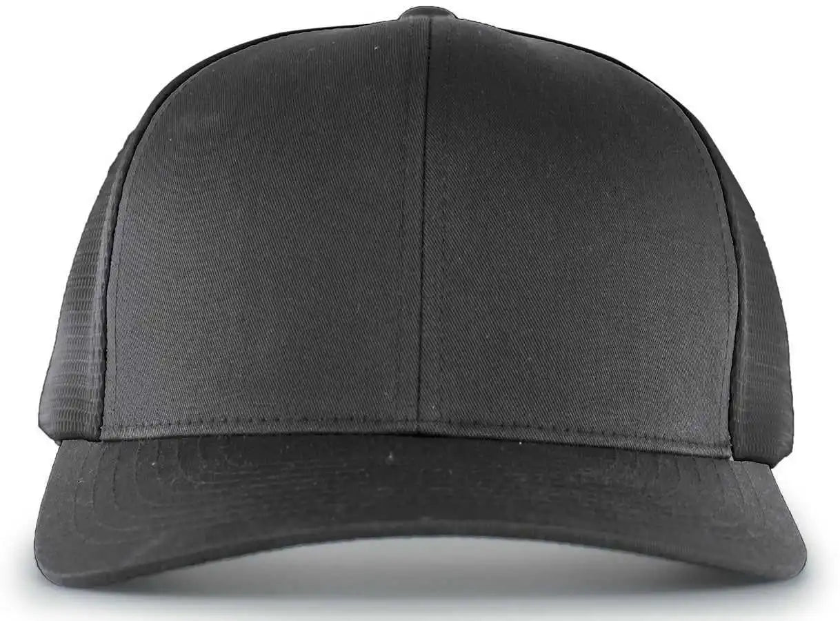 Pacific Headwear 110f Trucker Flexfit Snapback Cap - Light Charcoal - Dark Gray / 7’’ - 7 7/8’’