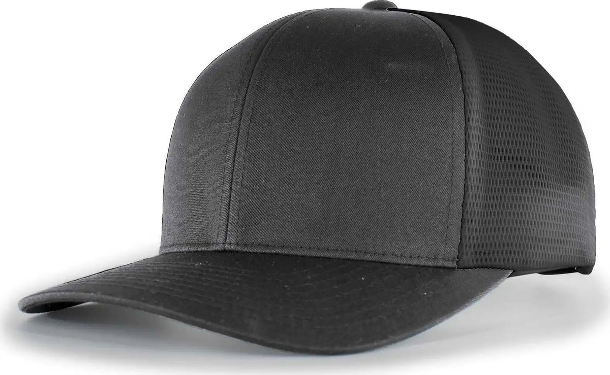 Pacific Headwear 110f Trucker Flexfit Snapback Cap - Light Charcoal - Dark Gray / 7’’ - 7 7/8’’