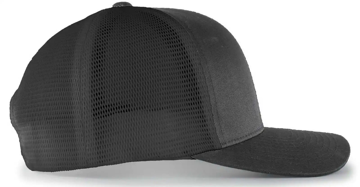 Pacific Headwear 110f Trucker Flexfit Snapback Cap - Light Charcoal - Dark Gray / 7’’ - 7 7/8’’