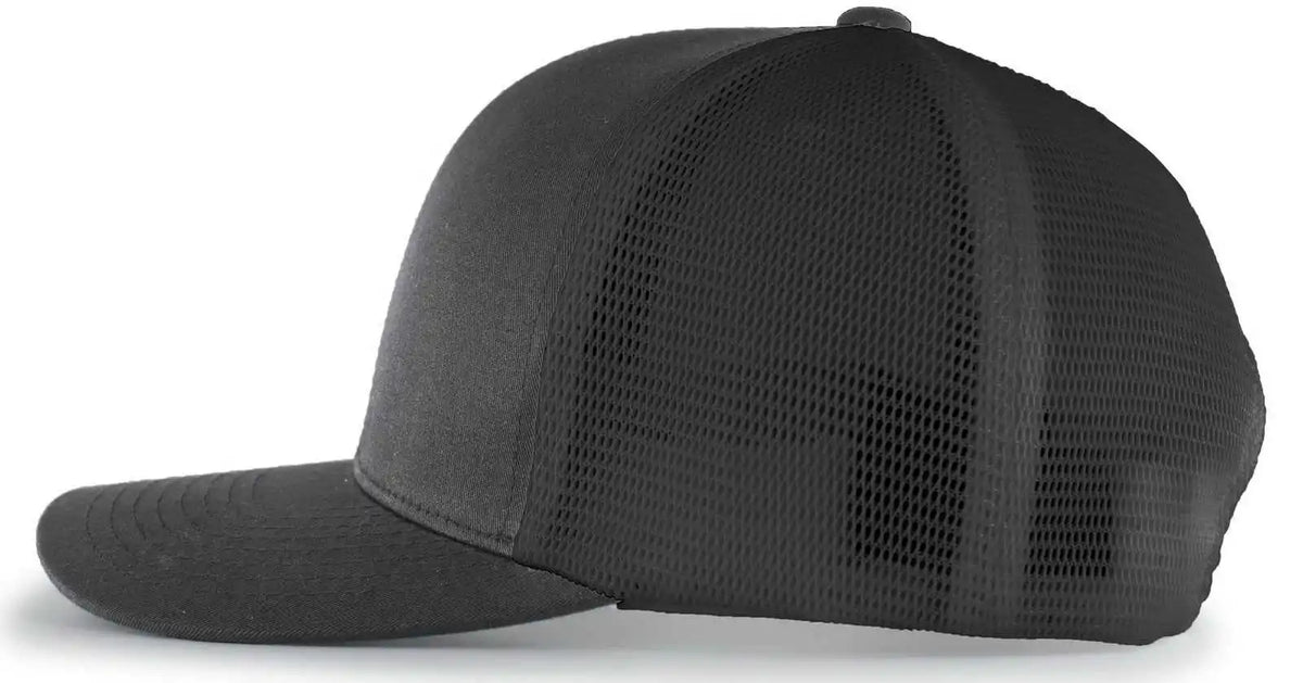 Pacific Headwear 110f Trucker Flexfit Snapback Cap - Light Charcoal - Dark Gray / 7’’ - 7 7/8’’