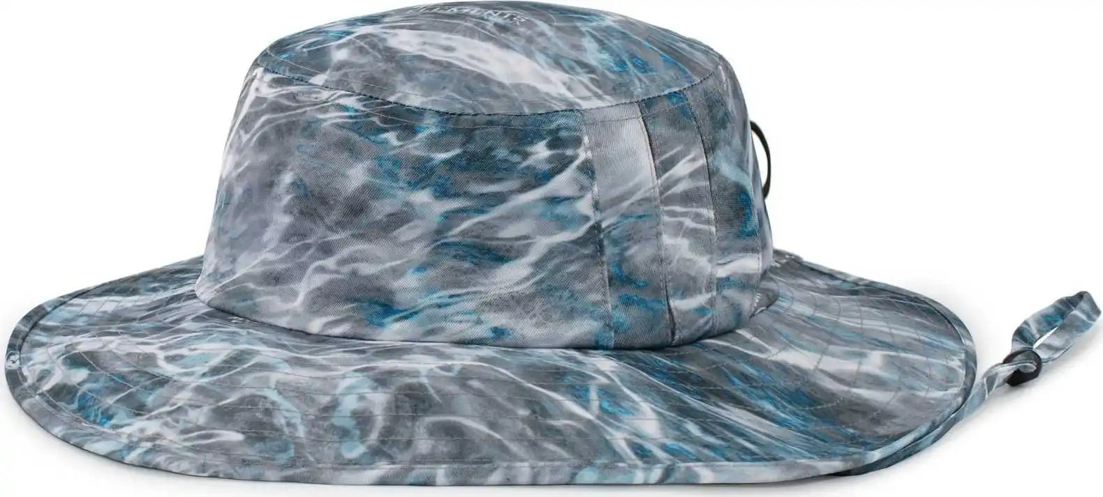 Pacific Headwear 1948b Active Sport Mossy Oak Camo Boonie - Elements Agua Steelhead - 7’’ 7 7/8’’