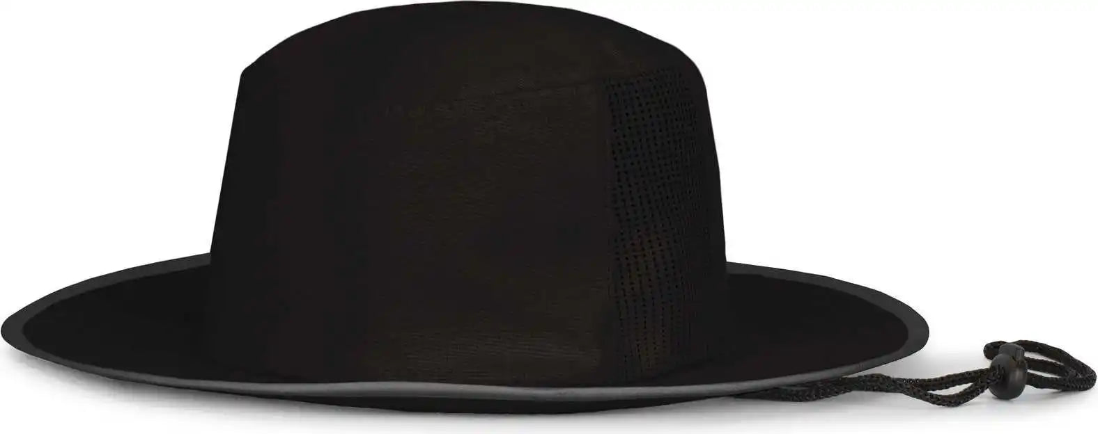 Pacific Headwear 1964b Perforated Legend Boonie - Black Graphite - Dark Gray / 7’’ 7 7/8’’