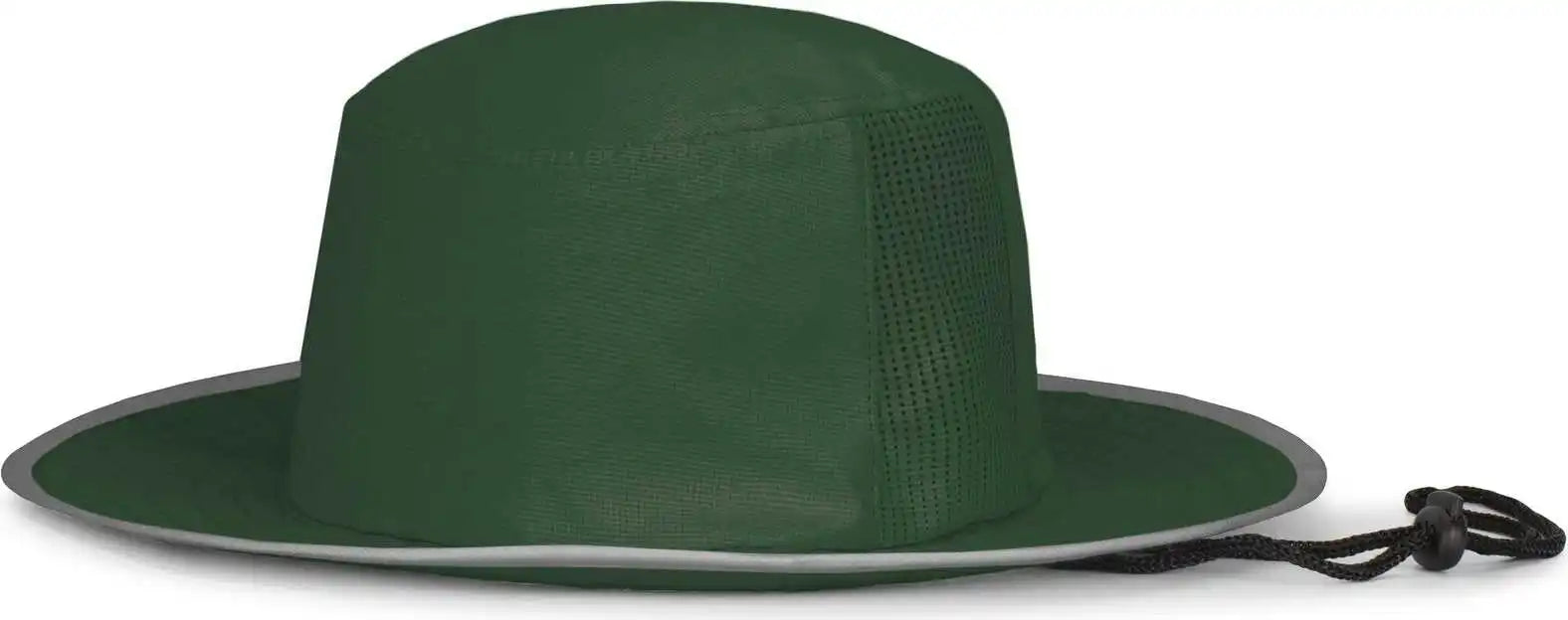 Pacific Headwear 1964b Perforated Legend Boonie - Dark Green Silver - Forest Light Gray / 7’’ 7 7/8’’