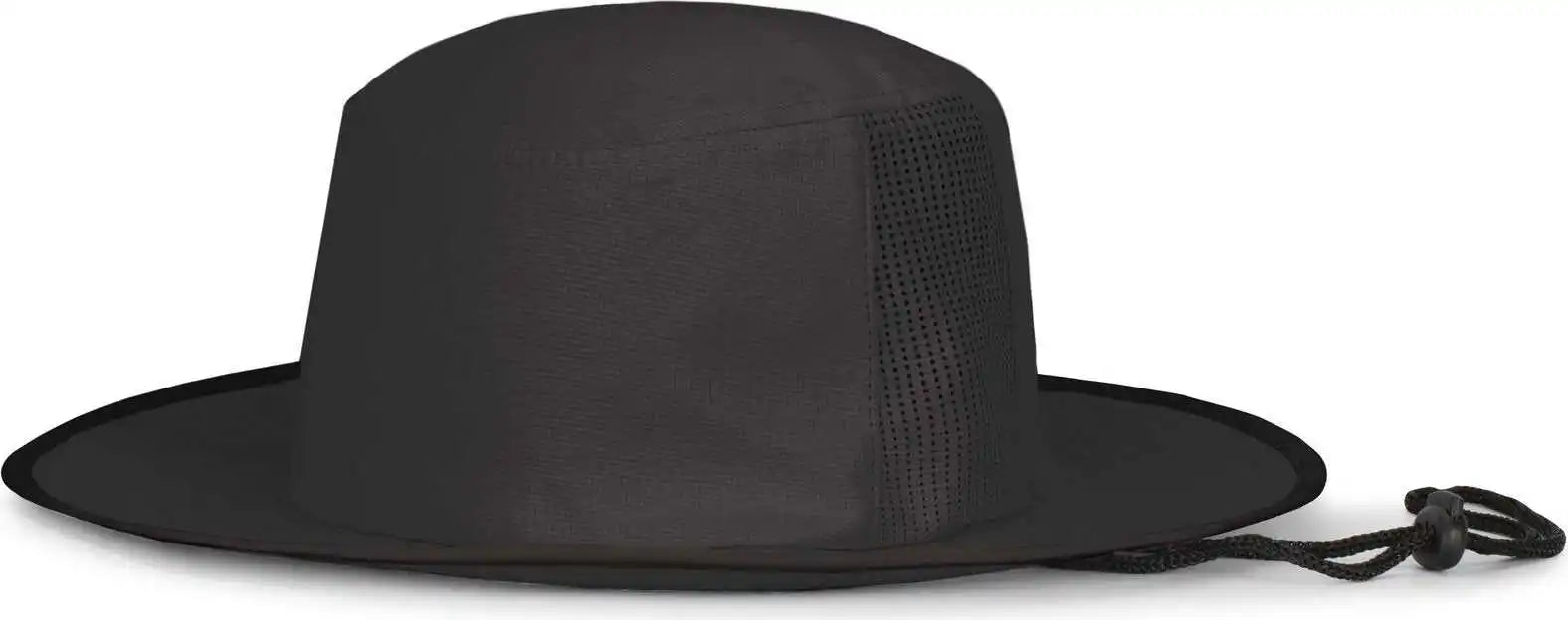 Pacific Headwear 1964b Perforated Legend Boonie - Graphite Black - Dark Gray / 7’’ 7 7/8’’