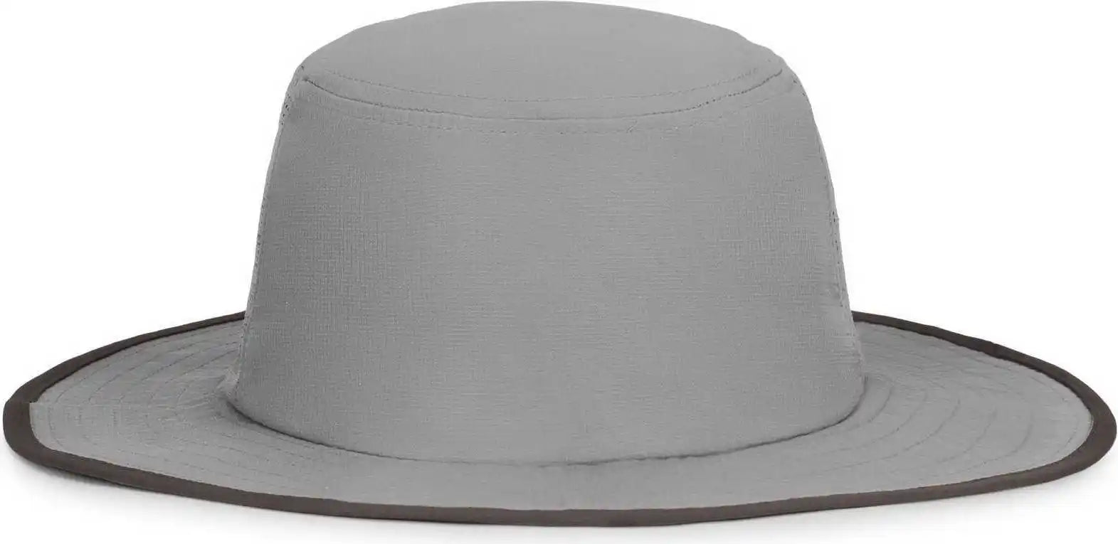 Pacific Headwear 1964b Perforated Legend Boonie - Silver Graphite - Light Gary Dark Gray / 7’’ 7 7/8’’