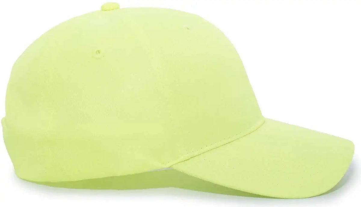 Pacific Headwear 199c High-vis Structured Snapback Cap - Neon Yellow - 7’’ - 7 7/8’’