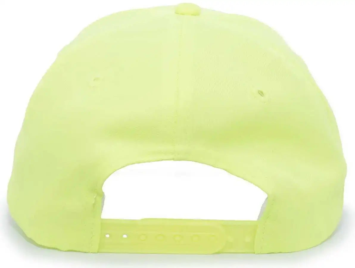 Pacific Headwear 199c High-vis Structured Snapback Cap - Neon Yellow - 7’’ - 7 7/8’’