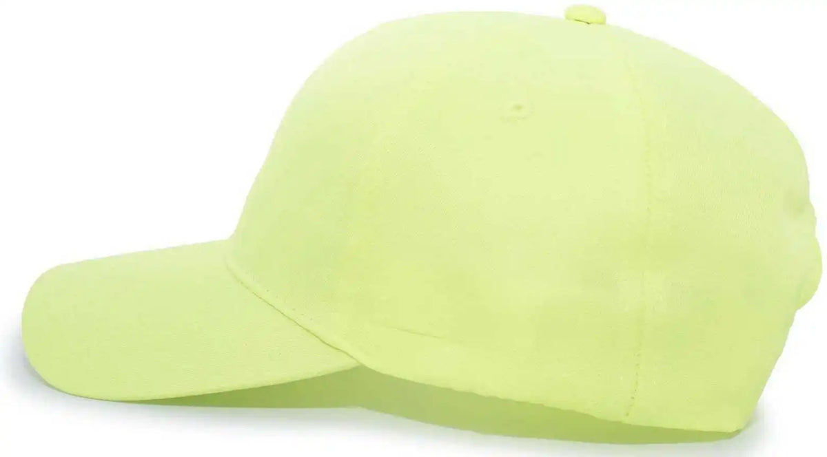 Pacific Headwear 199c High-vis Structured Snapback Cap - Neon Yellow - 7’’ - 7 7/8’’