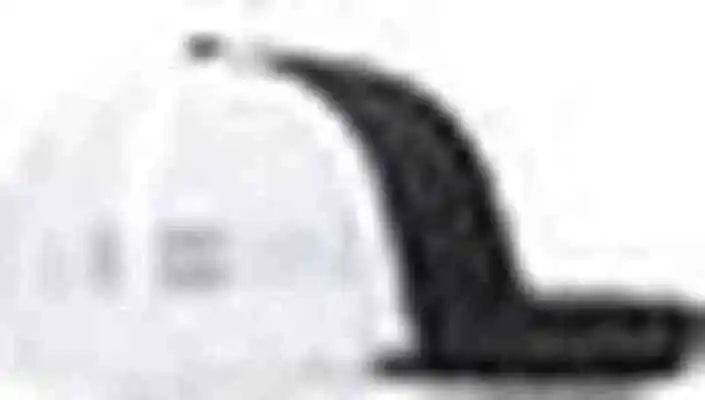 Pacific Headwear 210c Malange Heather Low Profile Trucker - Black White - 7’’ 7 7/8’’