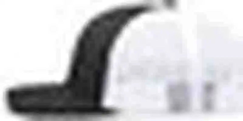 Pacific Headwear 210c Malange Heather Low Profile Trucker - Black White - 7’’ 7 7/8’’