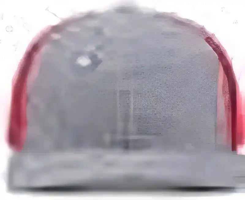 Pacific Headwear 210c Melange Heather Low-profile Trucker - Grey Red - 7’’ - 7 7/8’’