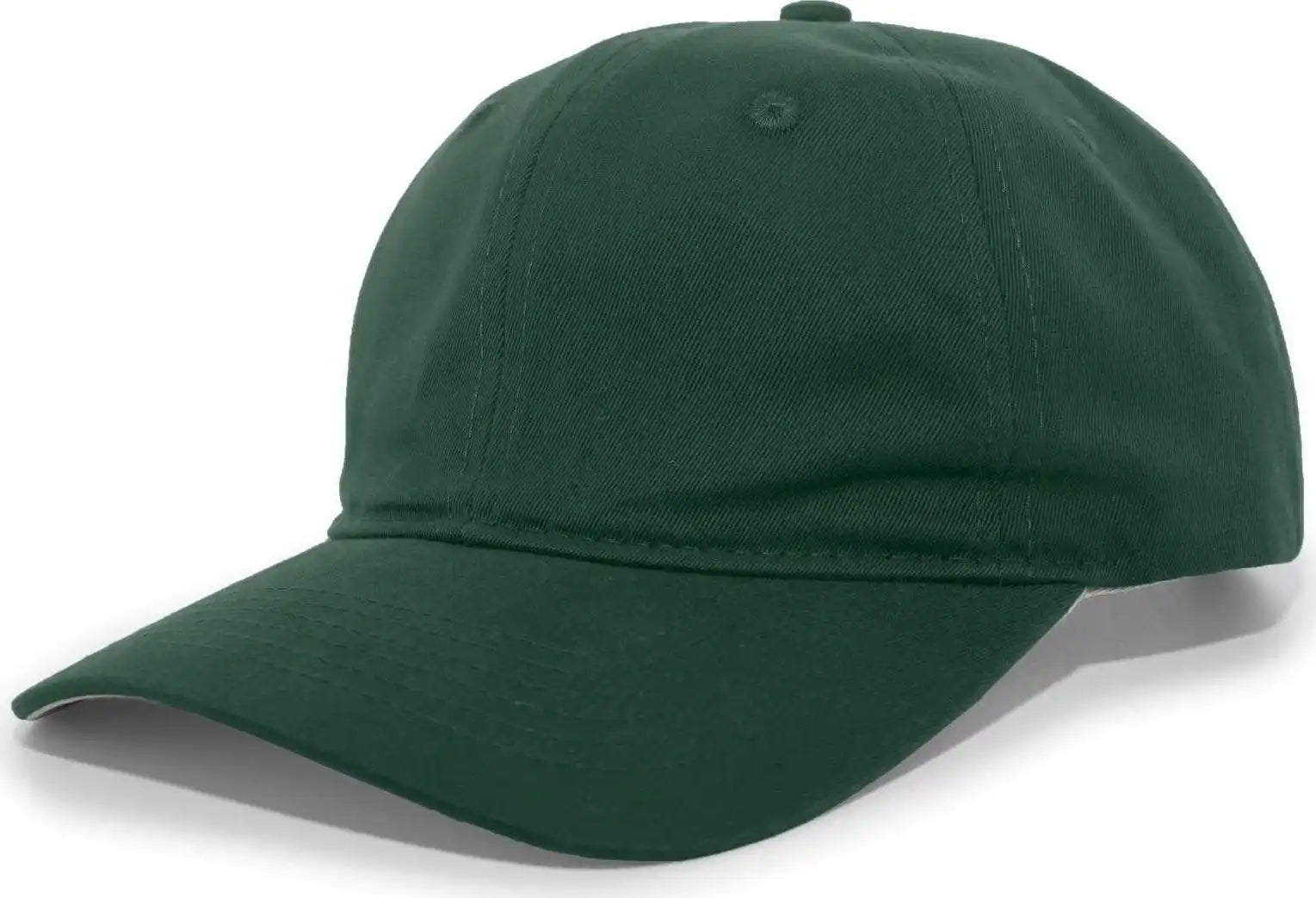 Pacific Headwear 220c Brushed Cotton Twill Hook-and-loop Cap - Hunter - Forest / 7’’ - 7 7/8’’