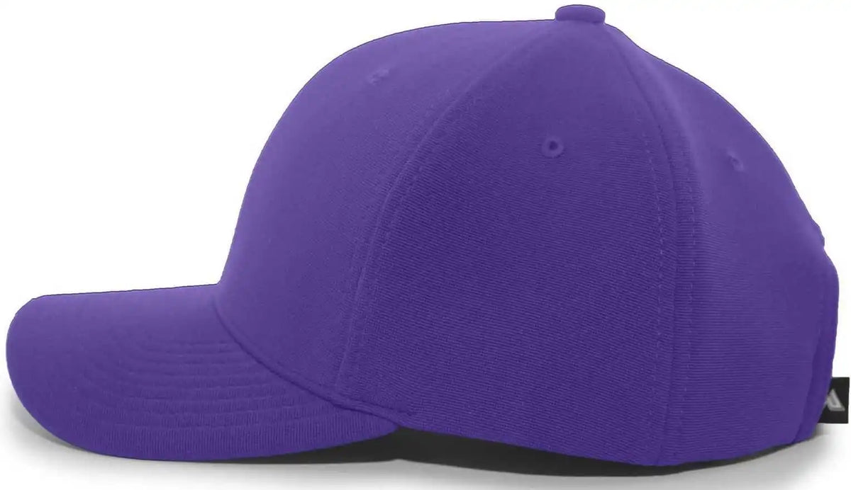 Pacific Headwear 298m M2 Performance Hook-and-loop Cap - Purple