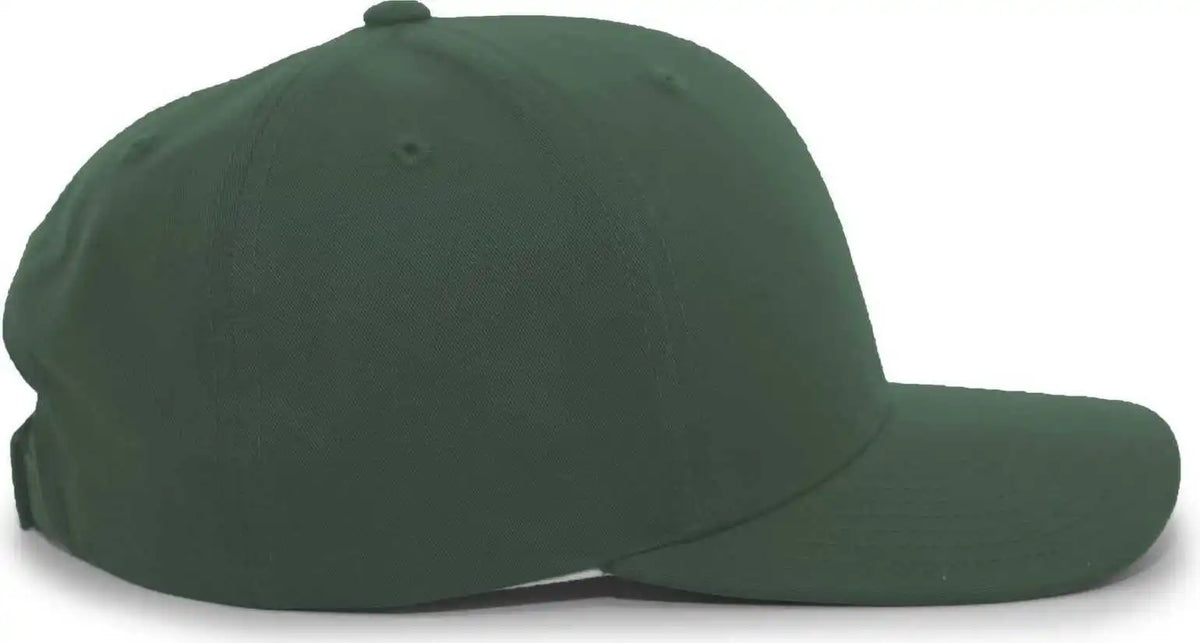 Pacific Headwear 302c Cotton Blend Hook-and-loop Cap - Dark Green