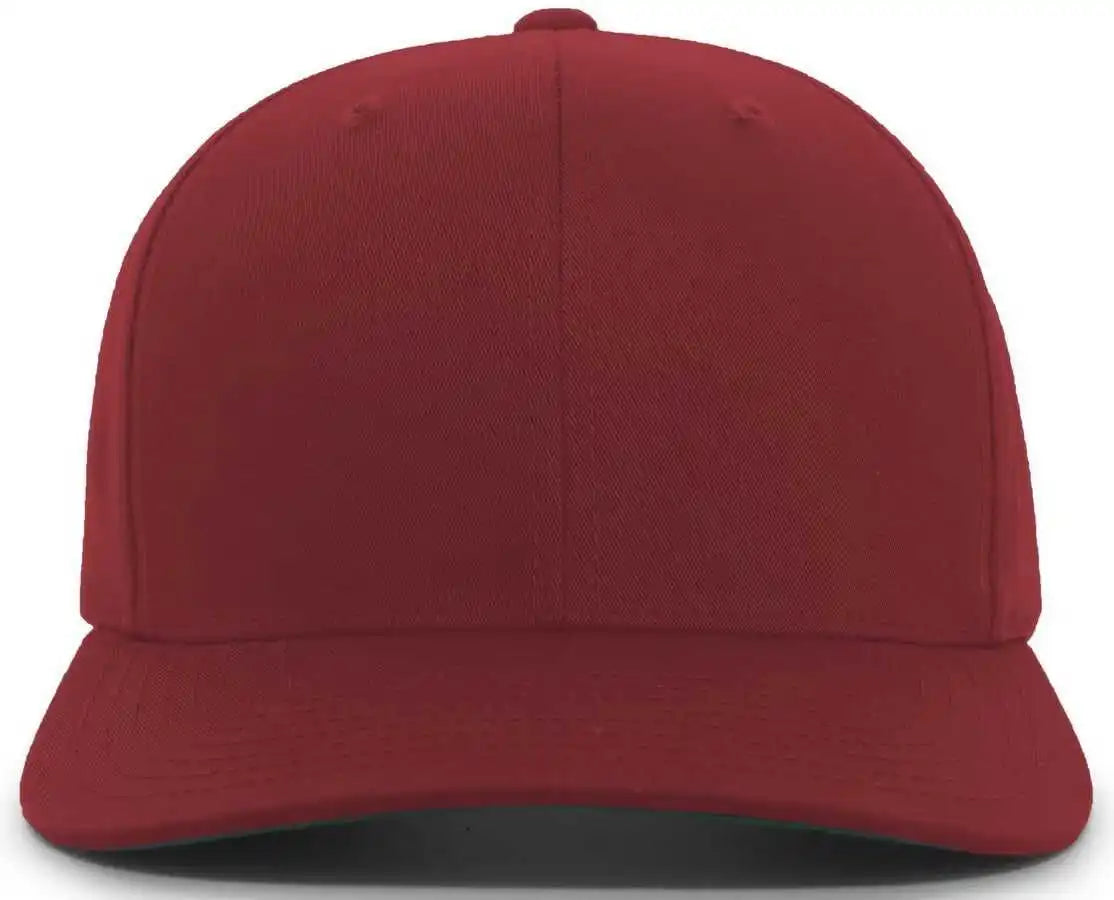 Pacific Headwear 302c Cotton Blend Hook-and-loop Cap - Maroon