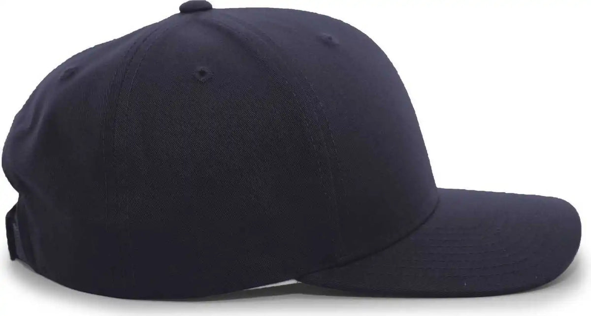 Pacific Headwear 302c Cotton Blend Hook-and-loop Cap - Navy
