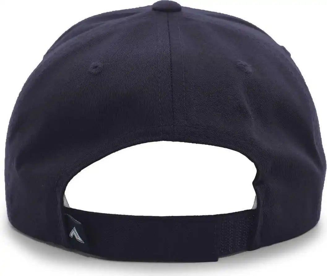 Pacific Headwear 302c Cotton Blend Hook-and-loop Cap - Navy