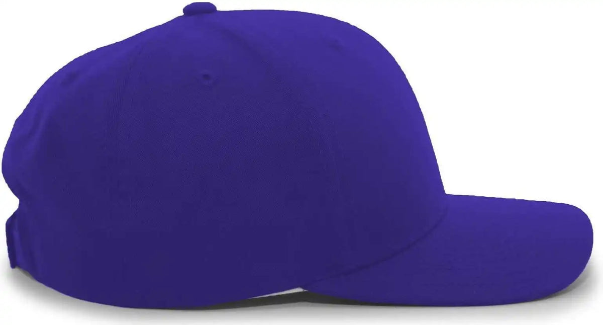 Pacific Headwear 302c Cotton Blend Hook-and-loop Cap - Purple