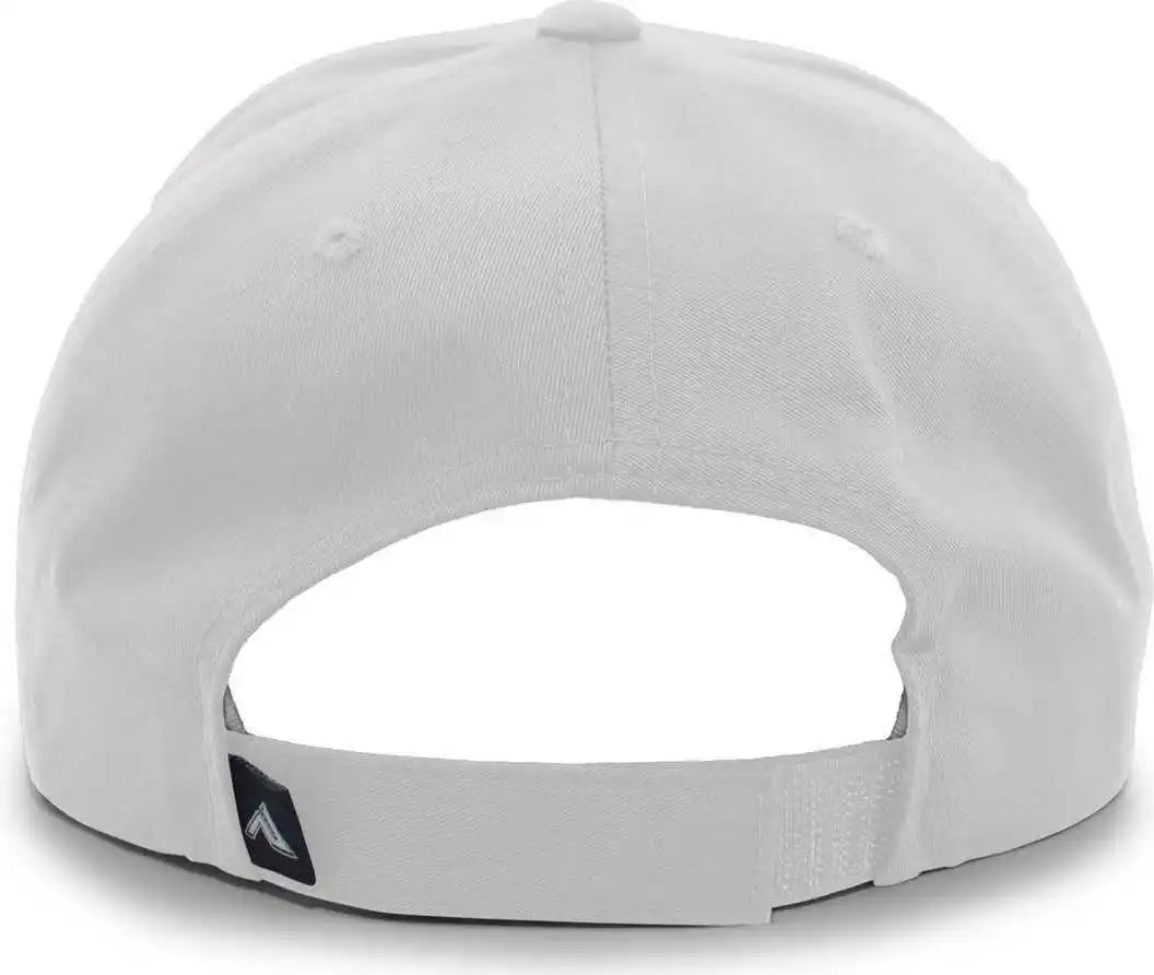 Pacific Headwear 302c Cotton Blend Hook-and-loop Cap - Silver
