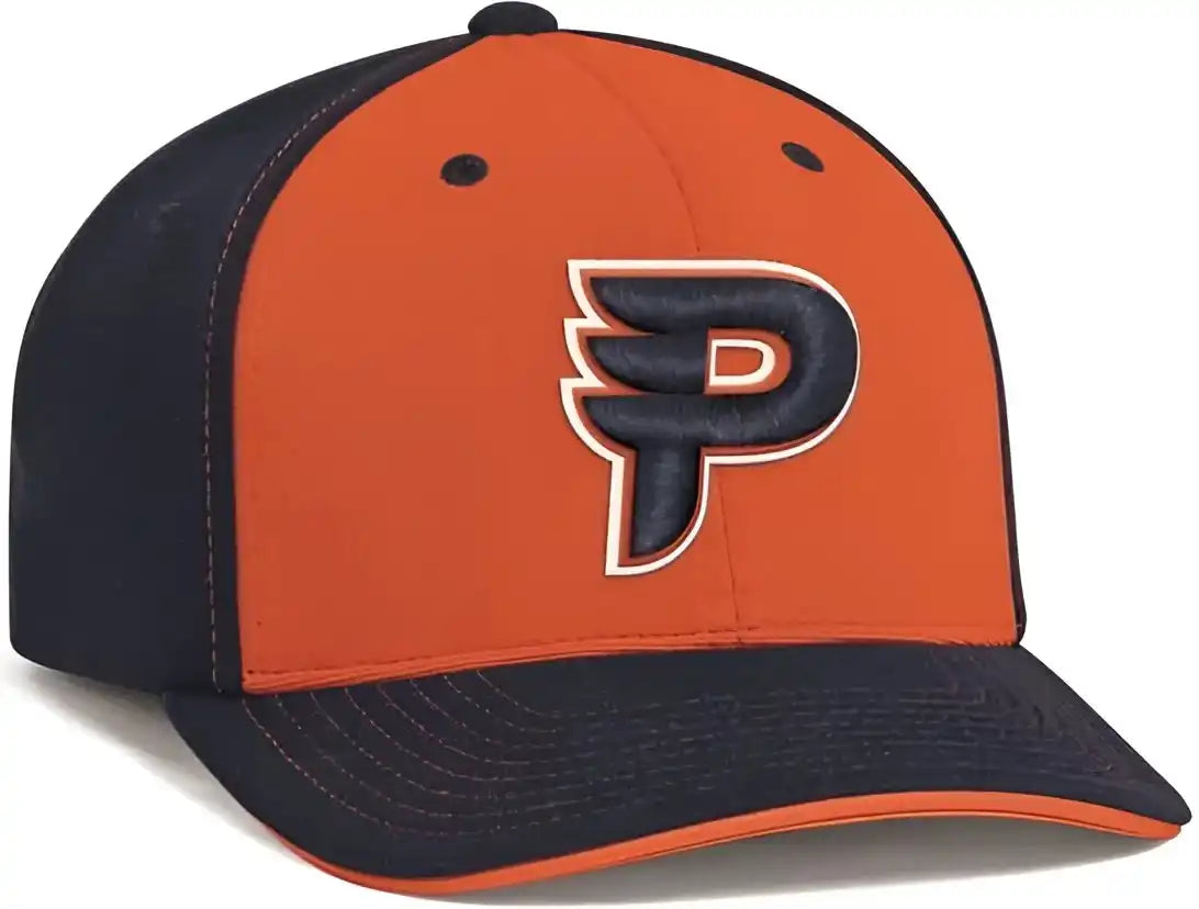 Pacific Headwear 398f M2 Performance Flexfit Cap - Dark Green Silver