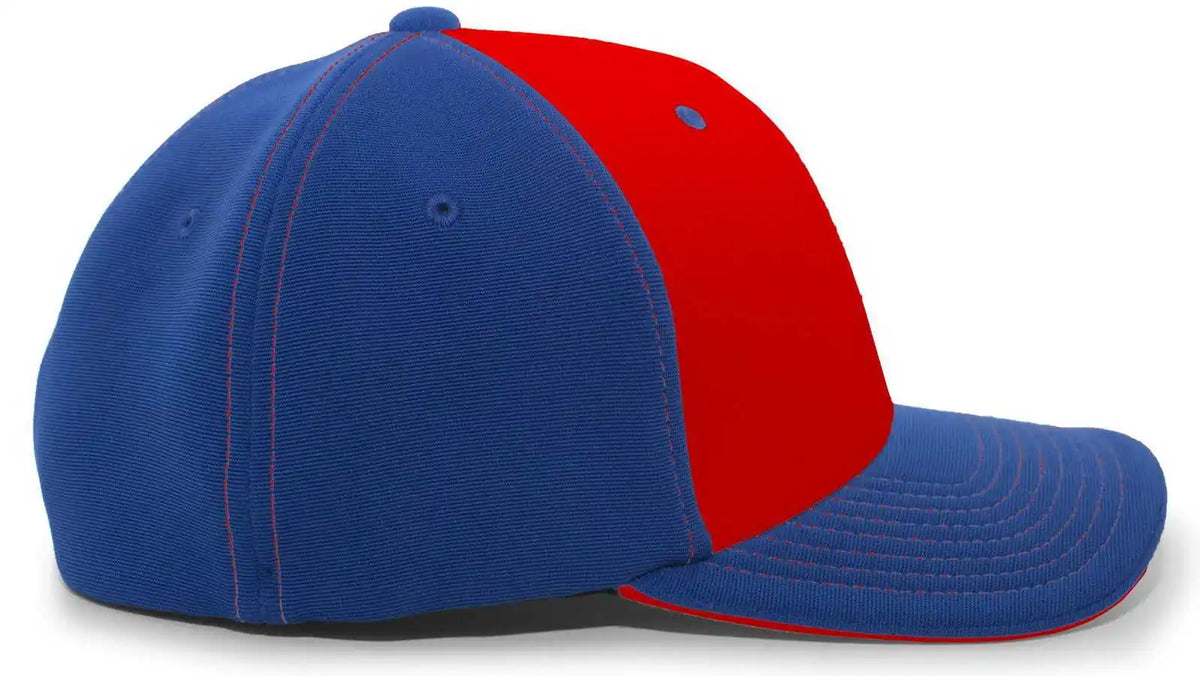 Pacific Headwear 398f M2 Performance Flexfit Cap - Royal Red