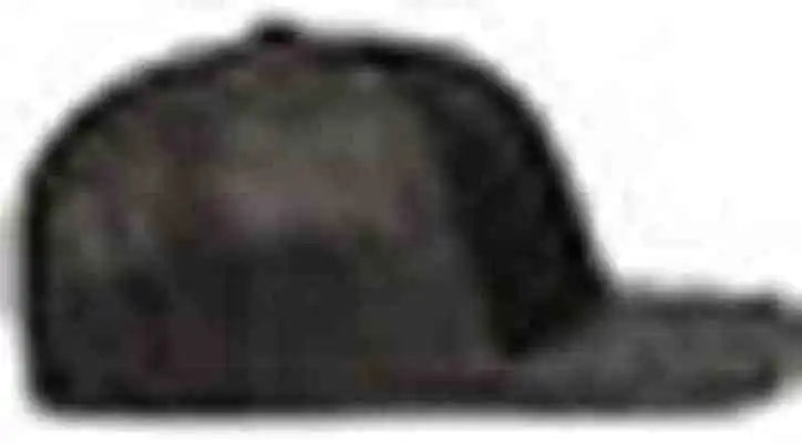 Pacific Headwear 404f Trucker Flexfit Cap - Black Graphite