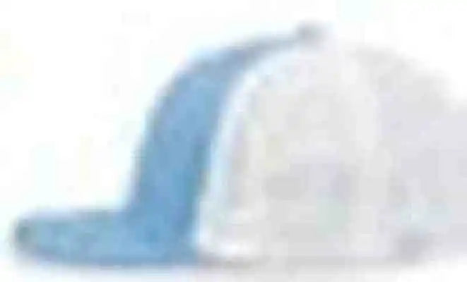 Pacific Headwear 404f Trucker Flexfit Cap - Columbia Blue White